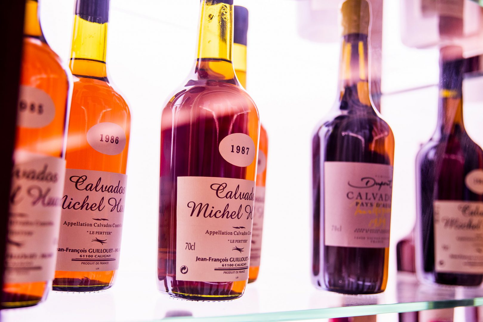 bouteilles calvados