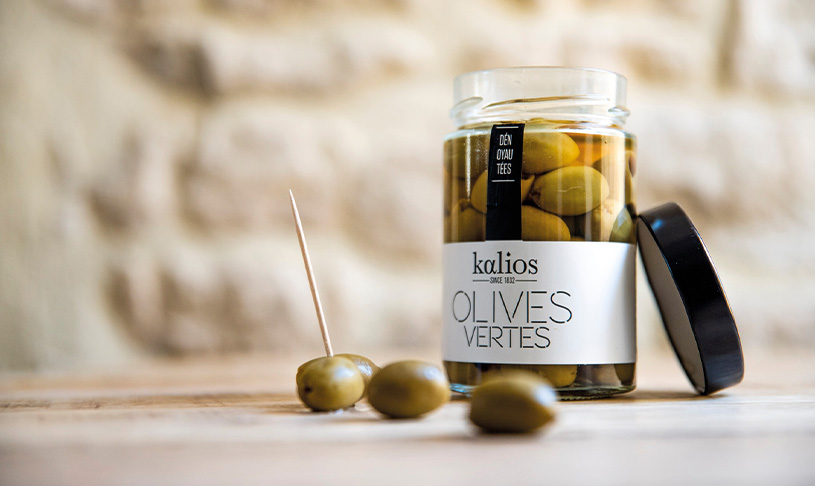 pot olives vertes